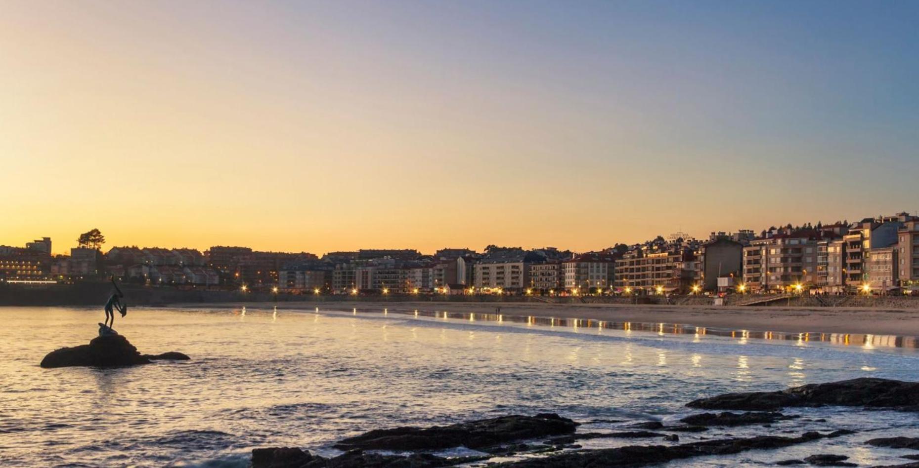 Piso Sanxenxo Apartment Bagian luar foto